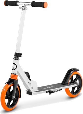 Двухколёсный самокат Lionelo Luca White/Orange