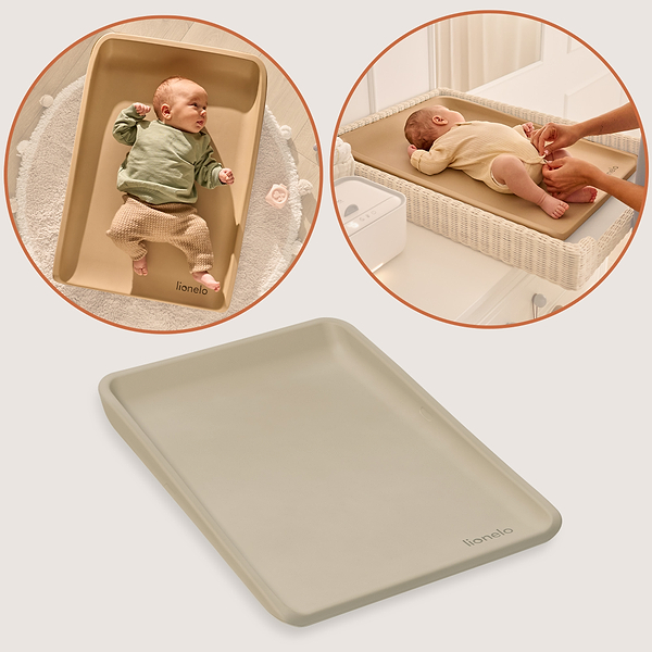 Фото - Матрасик пеленальный мягкий Lionelo Megs Beige Sand