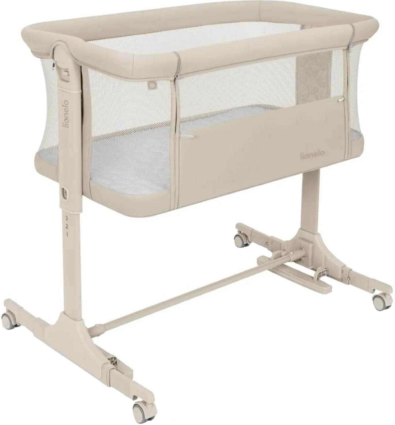 Кроватка детская прямоугольная Lionelo PARI BEIGE CREAM