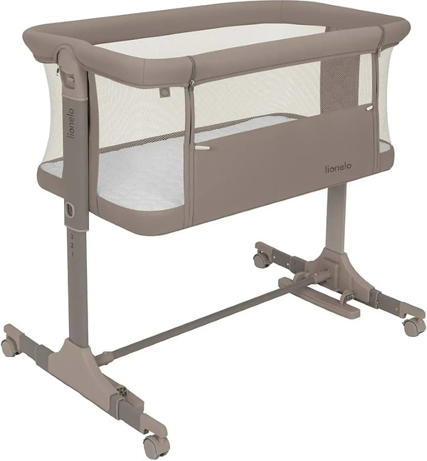 Фото - Ліжечко дитяче прямокутне Lionelo PARI BEIGE TAUPE