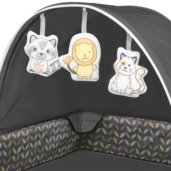 Фото - Манеж-кровать Lionelo Sven Plus Grey Scandi