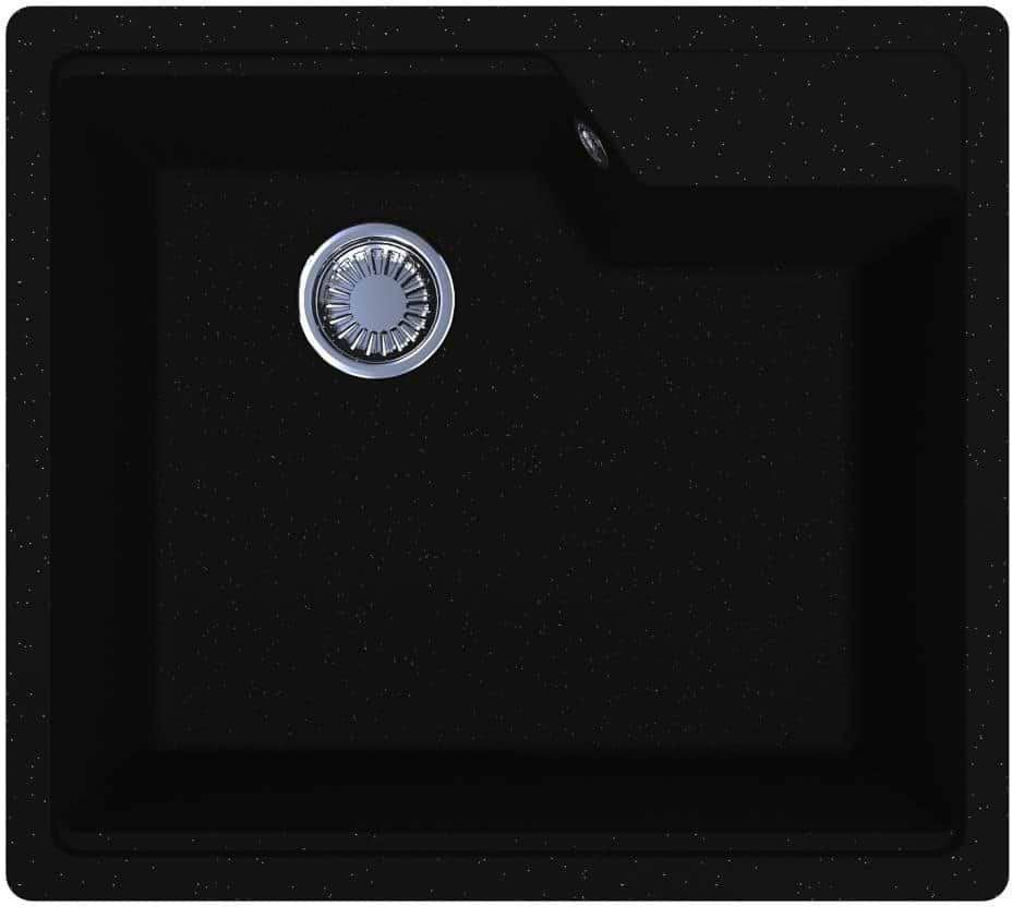 Мойка кухонная Miraggio LISA Black Shine