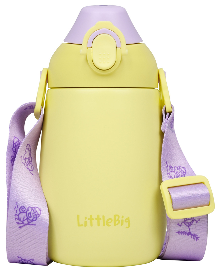 Термочашка LittleBig 4020 для дітей Rebel 350 мл спортивна жовта (6955482322987)