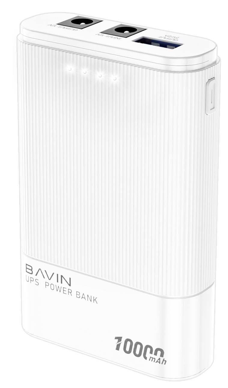 Источник бесперебойного питания Bavin PC037 PRO 10000mAh-37WH 12V White (Y-PC037-PRO-WH)
