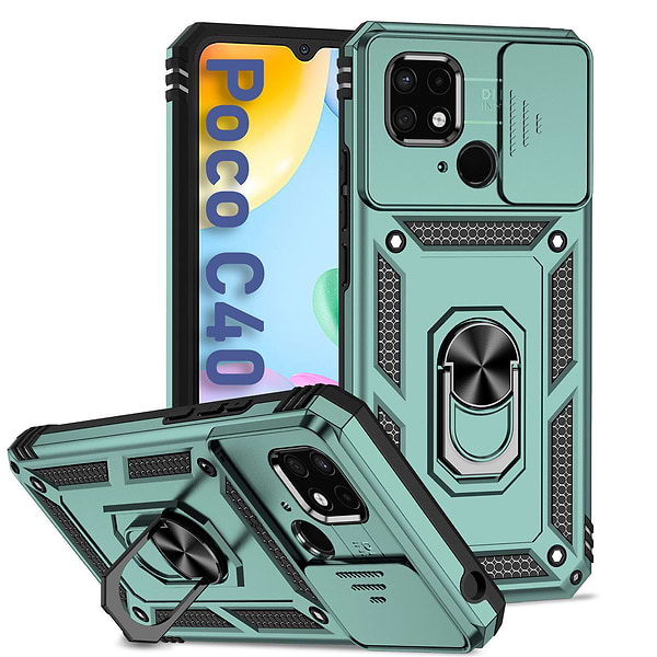 Фото - Чохол для смартфону BeCover for Poco C40 Dark Green (708204)