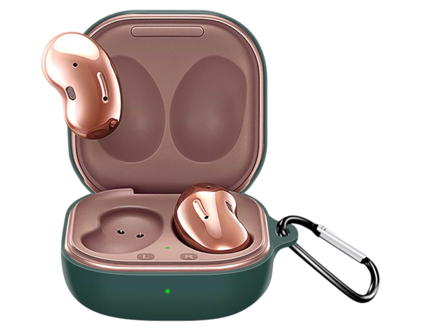 Чохол для навушників BeCover Silicon for Samsung Galaxy Buds FE SM-R400 Dark Green (710092)
