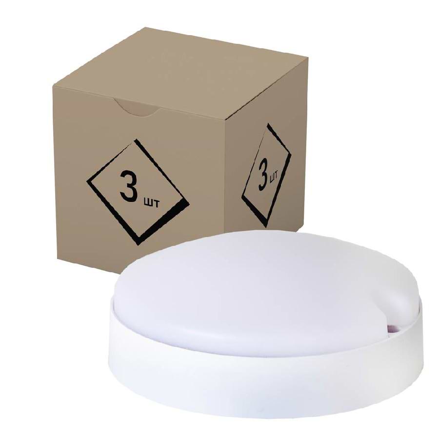 Світлодіодний світильник Євросвітло накладний 2Вт коло CL-R1 6400K IP65 3 шт. (000059224)