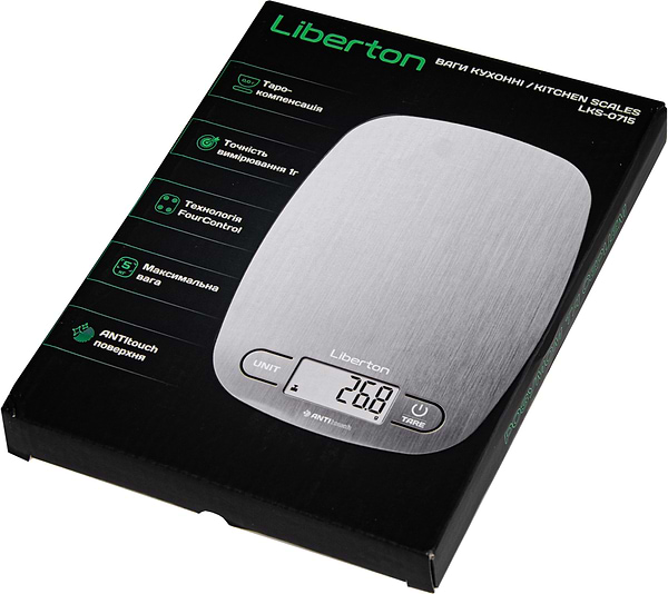 Фото - Ваги кухонні Liberton LKS-0715