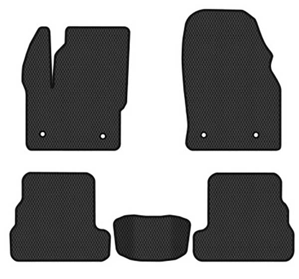 EVA коврики в салон авто EVAtech для MKC Lincoln 2014-2019 1 поколение SUV USA LL11444CV5OU4RBB