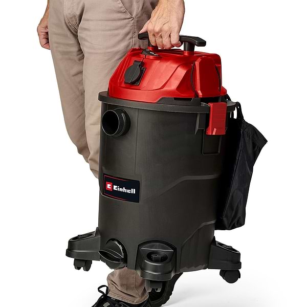 Фото - Пилосос для сухого прибирання з контейнером і мішком Einhell 1930 А (2342490)