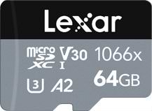 Карта памяти Lexar Professional 1066x 64GB UHS-I SILVER (LMS1066064G-BNANG)