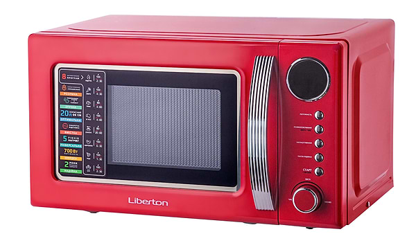 Фото - Микроволновая печь (СВЧ) Liberton LMW-2083E Red Фото - Микроволновая печь (СВЧ) Liberton LMW-2083E Red