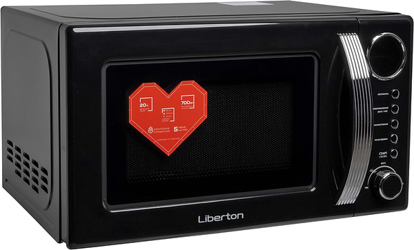 Фото - Мікрохвильова піч (НВЧ) Liberton LMW-2083E Black