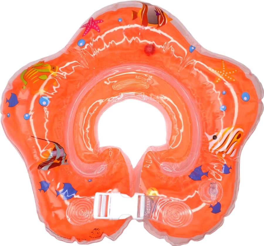 Круг на шею малыша Lindo желтый (LN-1558)