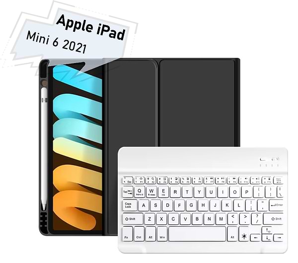 Фото - Чохол-клавіатура для планшета BeCover for Apple iPad Mini 6 2021 Black (712986)