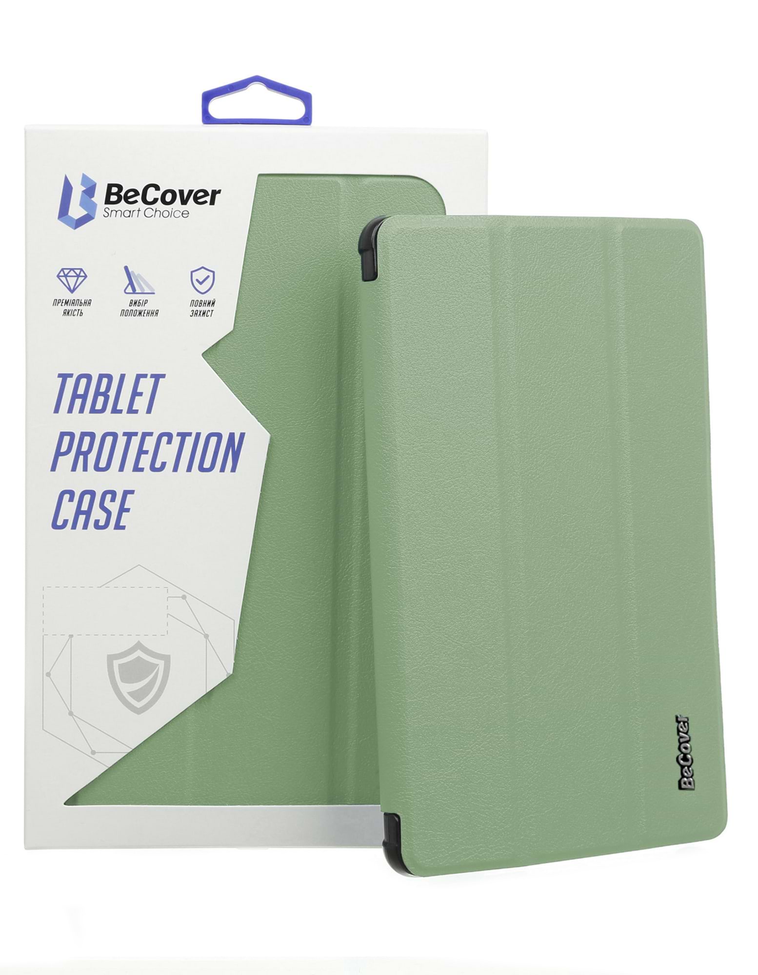 Чохол для планшету BeCover Soft TPU з кріпленням Apple Pencil for Apple iPad mini 6 2021 Green (706756) - Фото 1