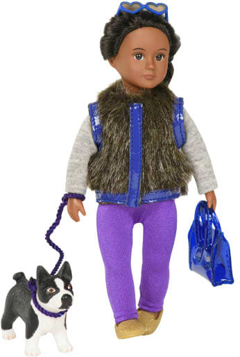 Кукла Lori Илисса и собака терьер Индиана 15 см (LO31016Z)