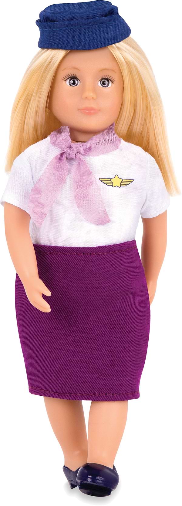 Фото - Лялька Lori Стюардеса Аурі 15 см (LO31112Z)
