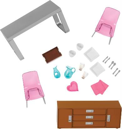 Мебель и домики для куклы Lori для столовой (LO37030Z)