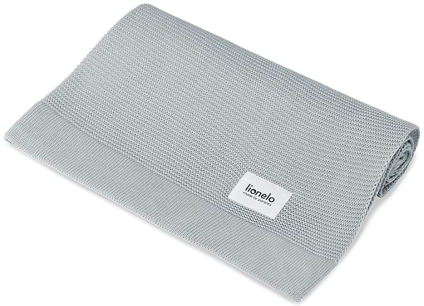 Фото - Плед дитячий літо Lionelo Bamboo Blanket Grey