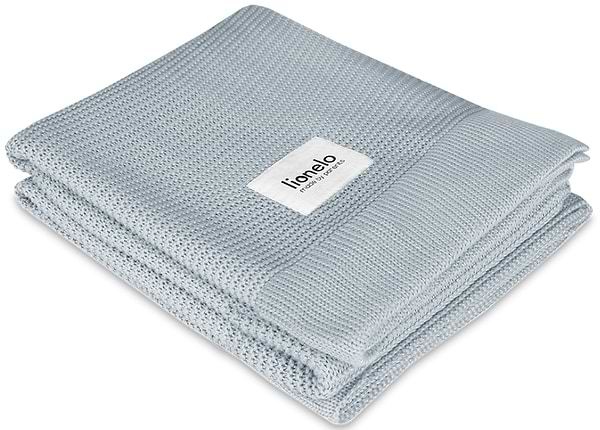 Фото - Плед дитячий літо Lionelo Bamboo Blanket Grey