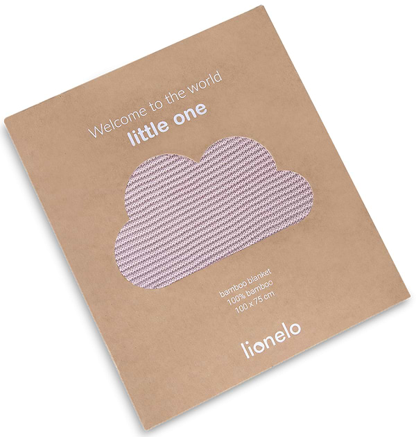 Фото - Плед дитячий літо Lionelo Bamboo Blanket Pink