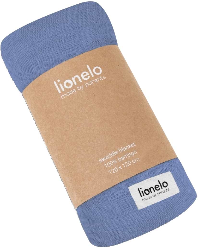 Набор пеленок Lionelo Bamboo Swaddle Blue Denim