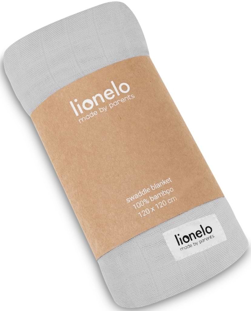 Набор пеленок Lionelo Bamboo Swaddle Grey Stone