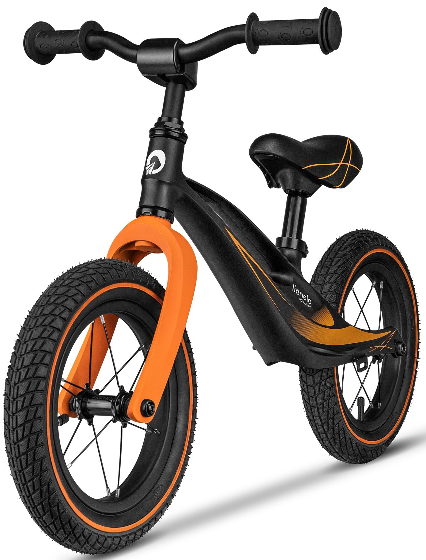 Беговел Lionelo Bart Air Sporty Black - Фото 1