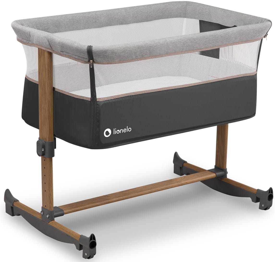 Кроватка детская прямоугольная Lionelo Leonie Grey Stone