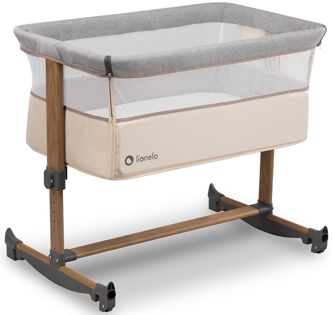 Кроватка детская прямоугольная Lionelo Leonie Beige Sand