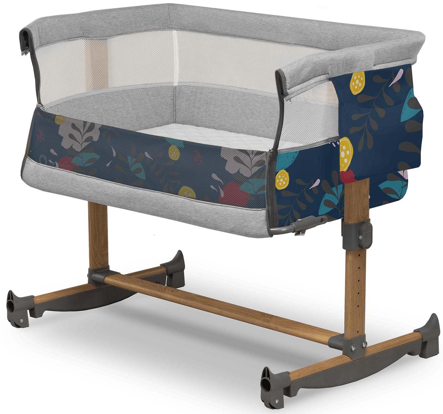 Кроватка детская прямоугольная Lionelo Leonie Blue Navy