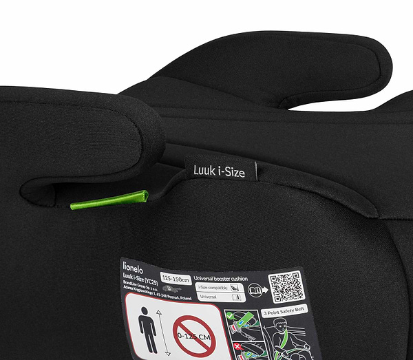 Фото - Бустер Lionelo Luuk I-SIZE Black