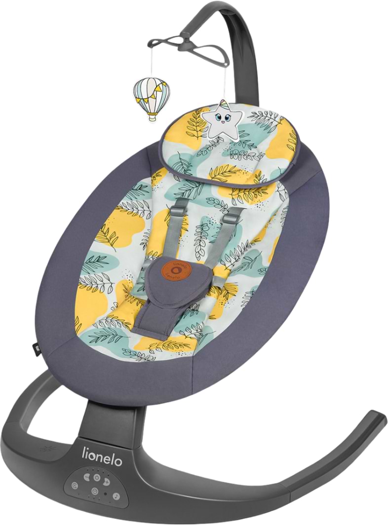 Кресло-шезлонг Lionelo Ralf Grey Concrete