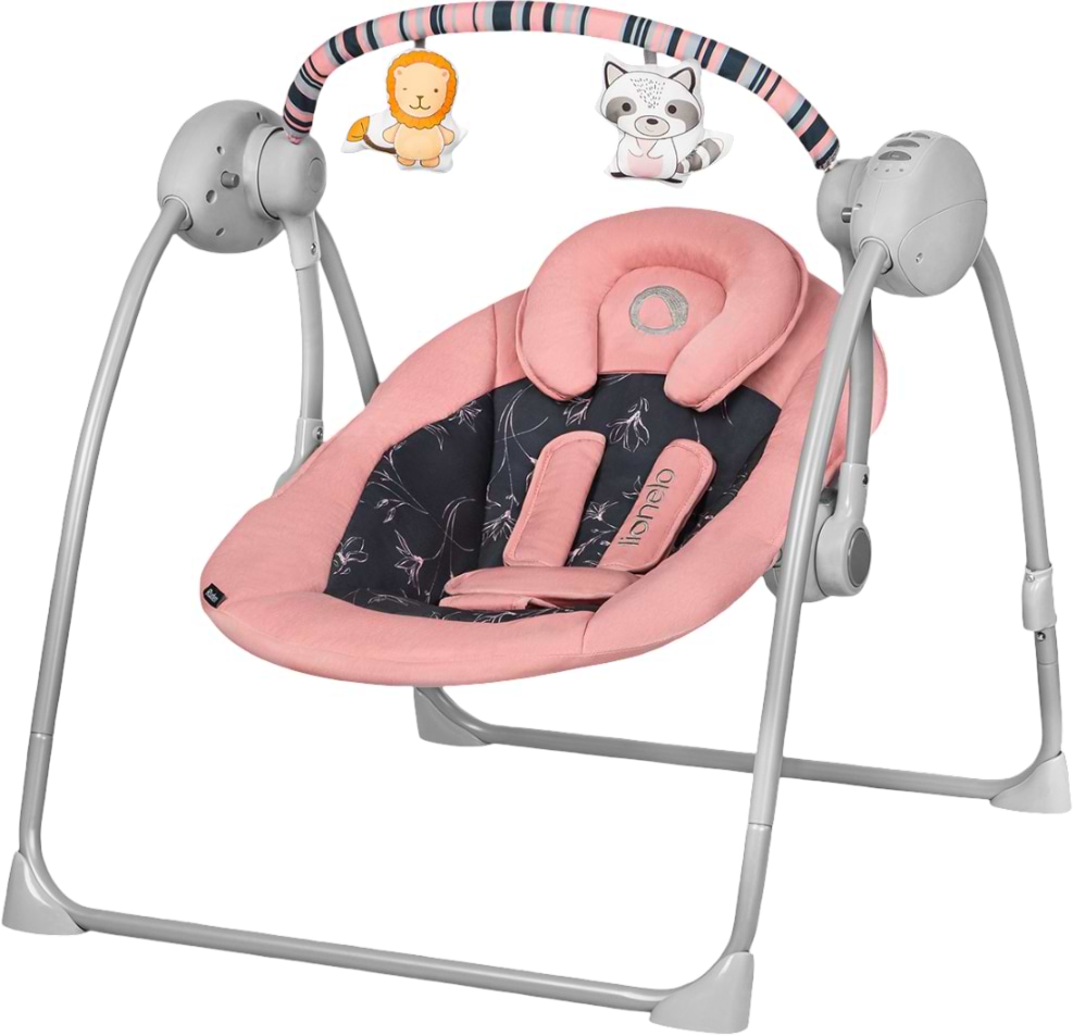 Кресло-качалка Lionelo Ruben Pink Baby