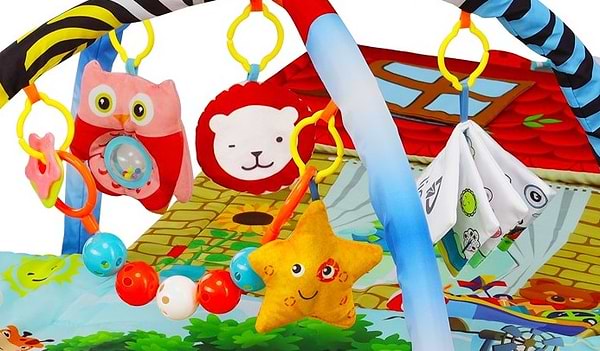 Фото - Розвиваючий килимок Lionelo Agnes Plus