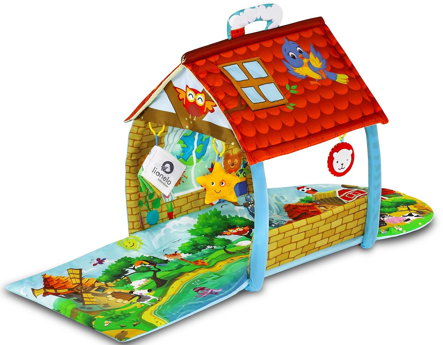 Развивающий коврик Lionelo Agnes Plus
