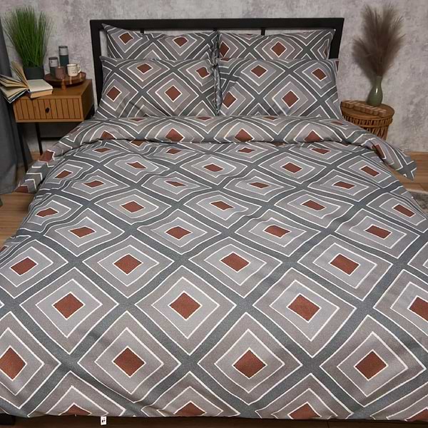 Фото - Комплект постельного белья Moon&Star Микросатин Premium Loft Style 160х220 нав. 4х70х70 (MS-820009964)