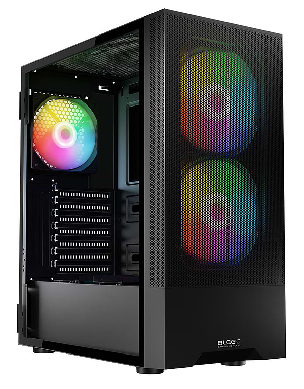 Фото - Корпус Logic Concept ARYA MESH+GLASS ARGB (AT-ARYA-10-000000-0002)