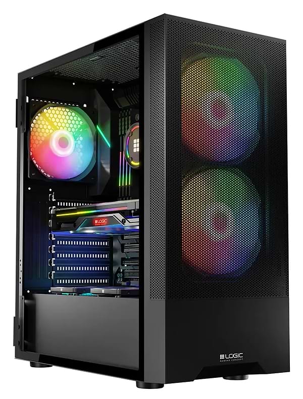 Фото - Корпус Logic Concept ARYA MESH+GLASS ARGB (AT-ARYA-10-000000-0002)