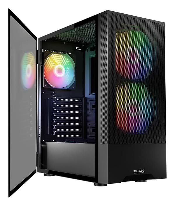 Фото - Корпус Logic Concept ARYA MESH+GLASS ARGB (AT-ARYA-10-000000-0002)