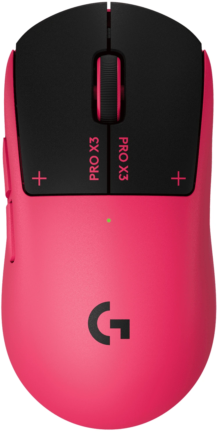 Миша бездротова ігрова Logitech G PRO X3 Superstrike Lightspeed Pink Eclipse (910-007827)
