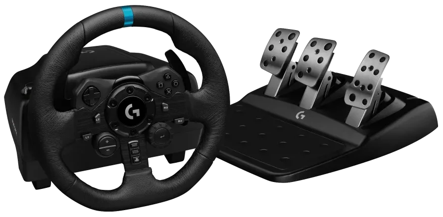 Кермо Logitech G923 Racing Wheel and Pedals for PS4/PS5 and PC + G325 Black (L991-000591)