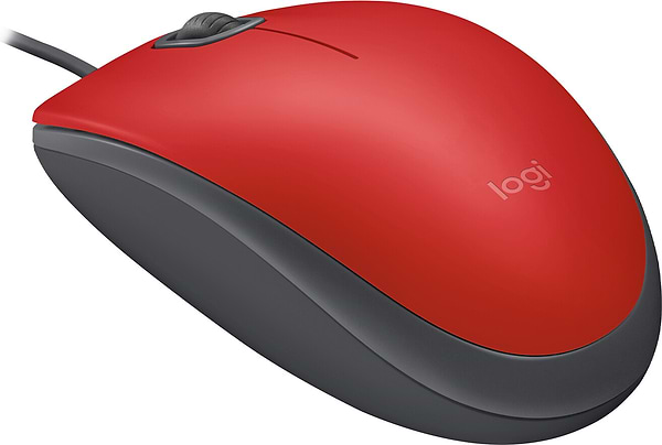 Фото - Мышь проводная Logitech M110 Silent Red USB (910-006759)
