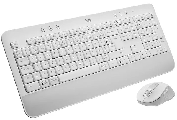 Фото - Клавіатура + миша бездротова Logitech MK650 Combo White (920-011032)