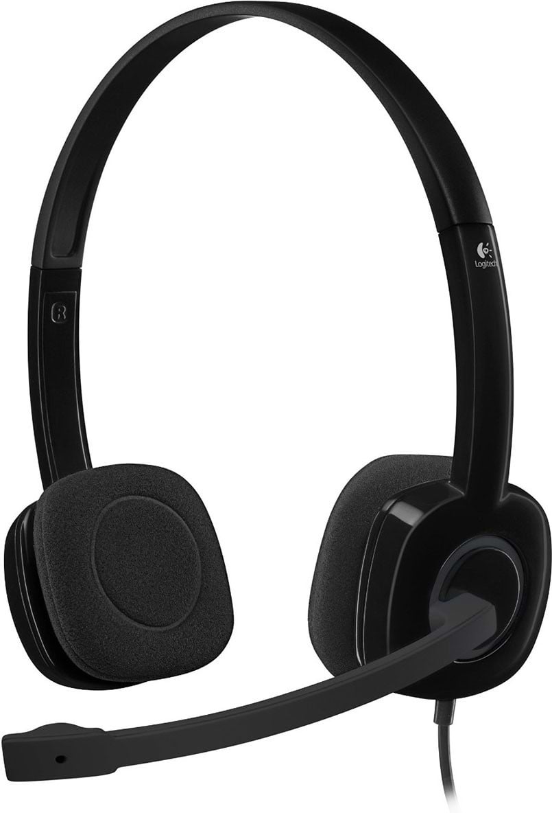 Гарнитура проводная Logitech H151 (981-000589) - Фото 1
