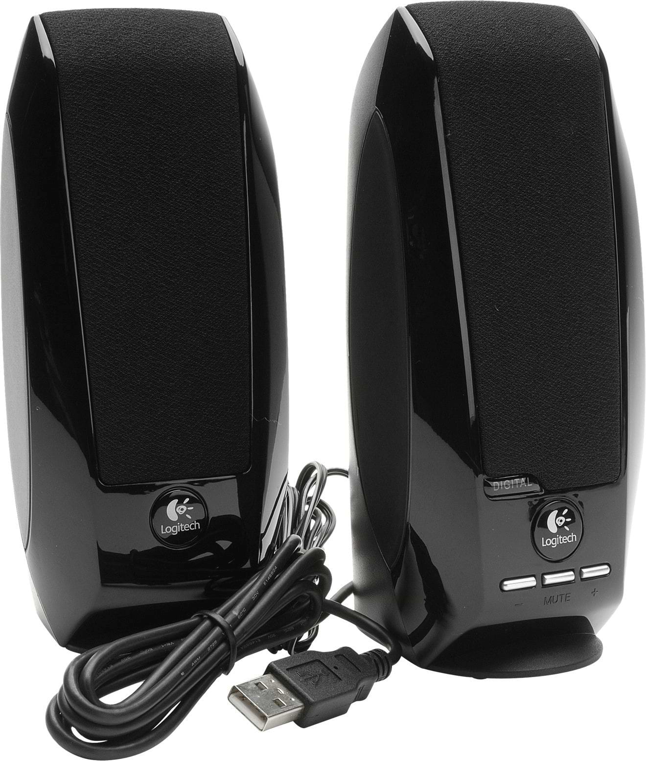 Компьютерная акустика компактная 2.0 Logitech S 150 USB Black - Фото 1