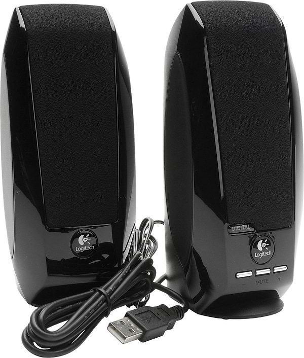 Фото - Компьютерная акустика компактная 2.0 Logitech S 150 USB Black