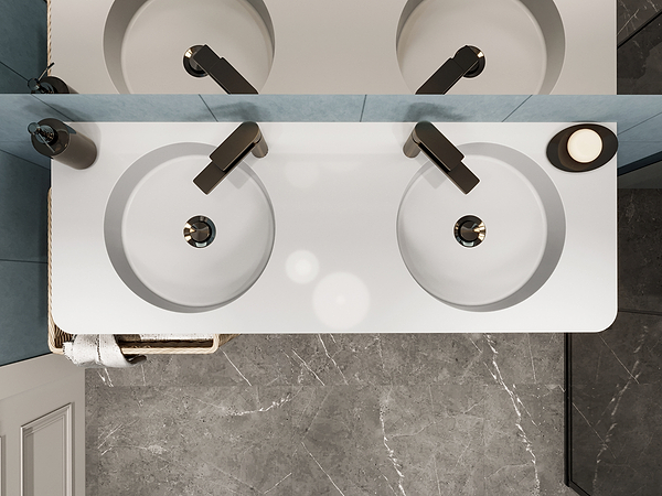 Фото - Раковина для ванной Miraggio LOOP 1200 D