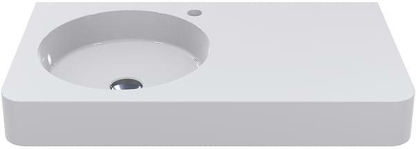 Фото - Раковина для ванної Miraggio LOOP 800 L